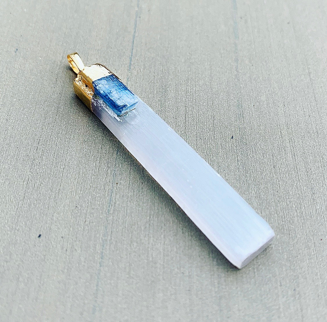 Seleniet & Kyaniet hanger "PURE ENERGY"