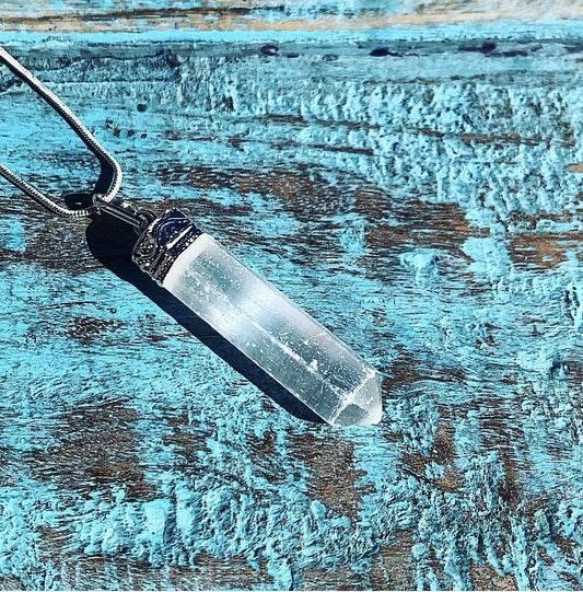 Selenit-Anhänger "Schutzengel"