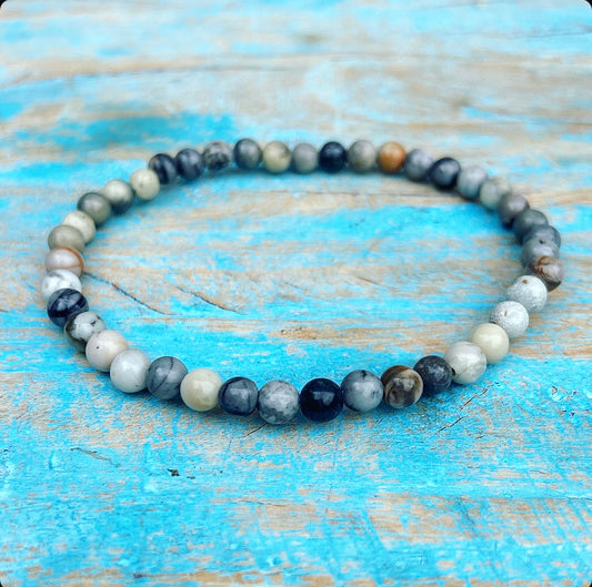 Picasso-Jaspis-Armband „Gute Absichten“