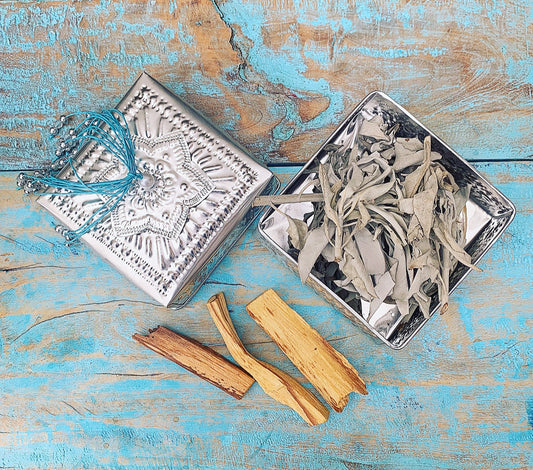 House Cleaning with White Sage and Palo Santo