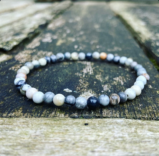 Picasso-Jaspis-Armband „Gute Absichten“