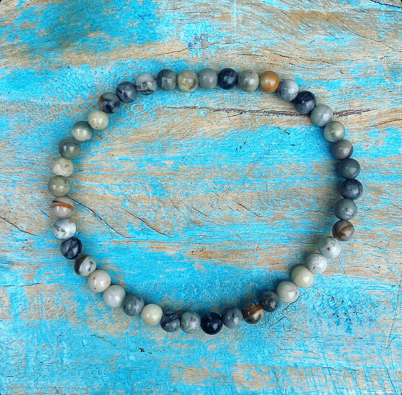 Picasso Jaspis armbandje "Goede Voornemens"