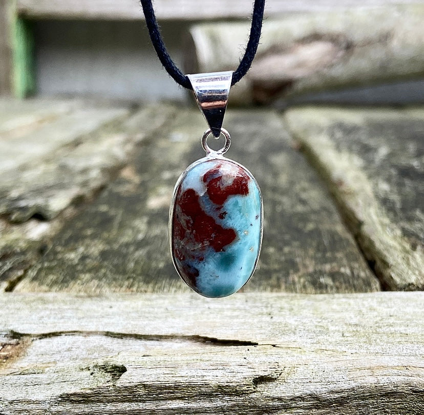 Larimar-Anhänger „Der Schatz von Atlantis“