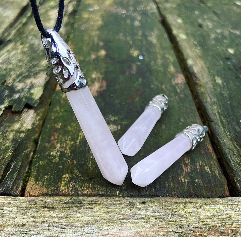 Energiepunt Hanger Rozenkwarts "LIEFDE"