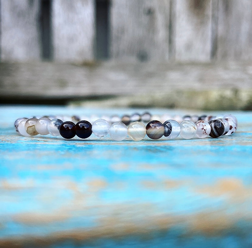 Bracelet Montana Agate "Trust"