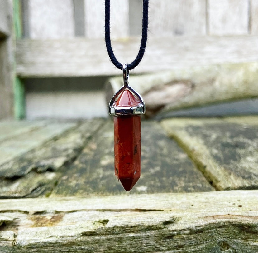 Colon Pendant Jasper "Earthen"