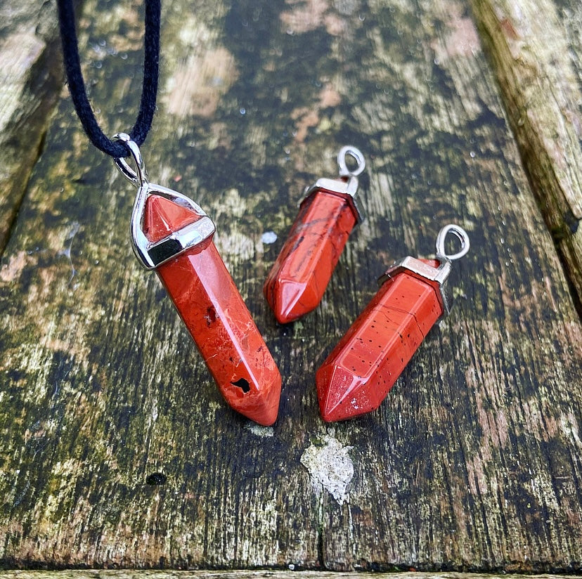 Colon Pendant Jasper "Earthen"