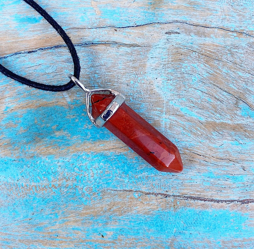 Colon Pendant Jasper "Earthen"