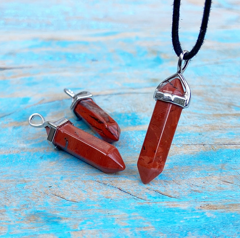 Colon Pendant Jasper "Earthen"