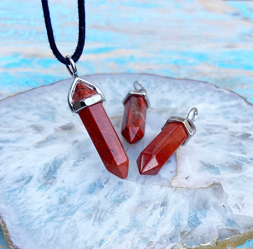 Colon Pendant Jasper "Earthen"