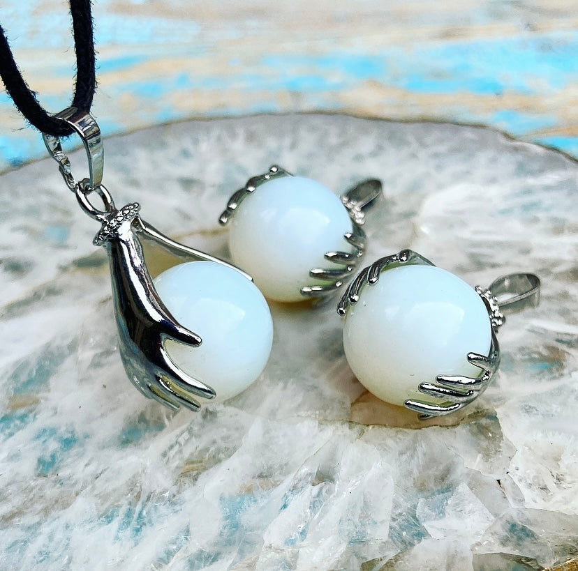 Healing Hands hanger Opaliet "Passie"