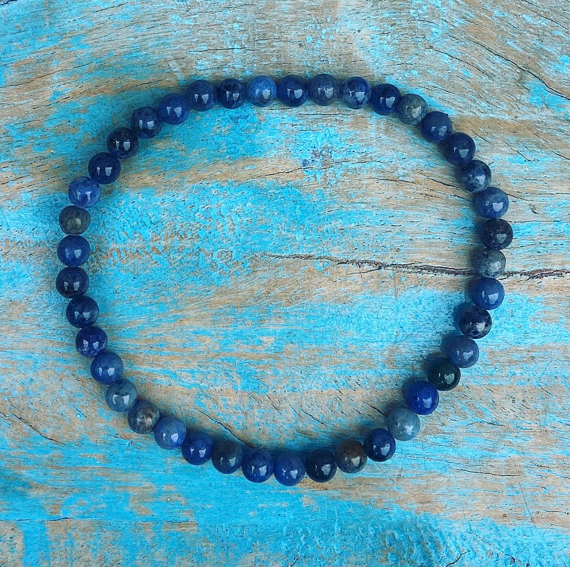 Dumortierite Bracelet "Against Restlessness"