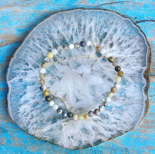 Bracelet Dendrite Opal "Abundance"