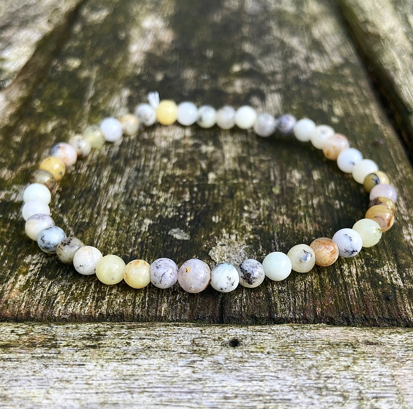 Bracelet Dendrite Opal "Abundance"