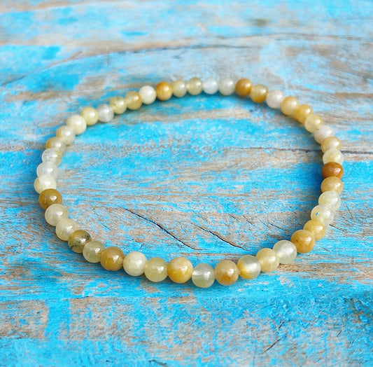 Yellow Jade Bracelet "Solar Plexus"