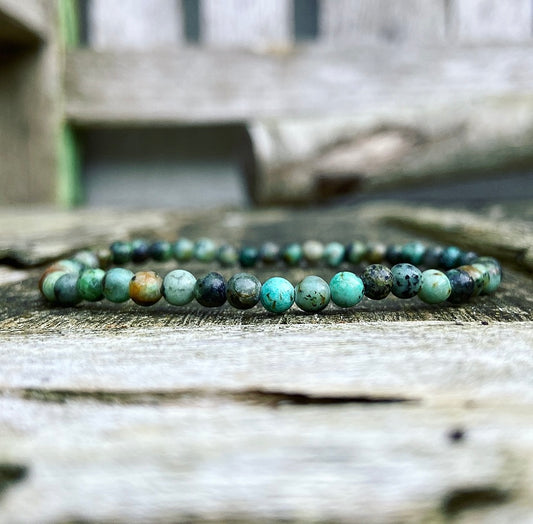 African Turquoise Bracelet "Soulmates"