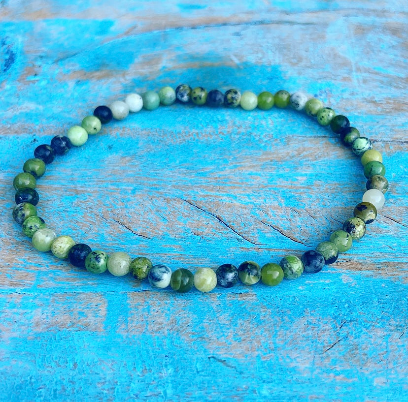 Serpentine bracelet "Past Lives"