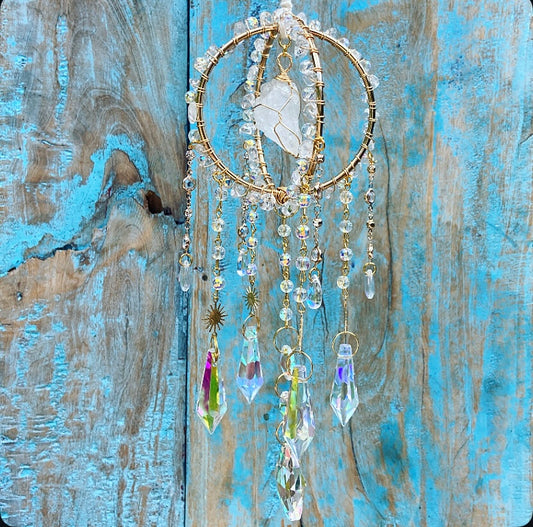 Suncatcher met Bergkristal "Lichtkristal"