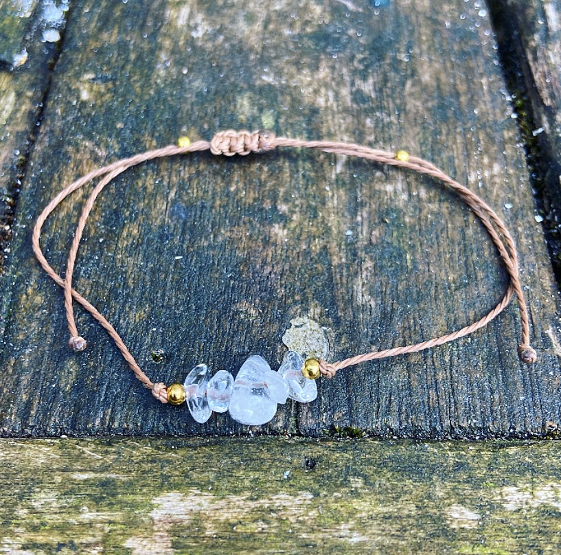 Bergkristal armbandje "De Kracht van het Licht"
