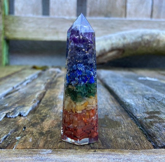Chakra Orgon Obelisk "Crystal Balance"