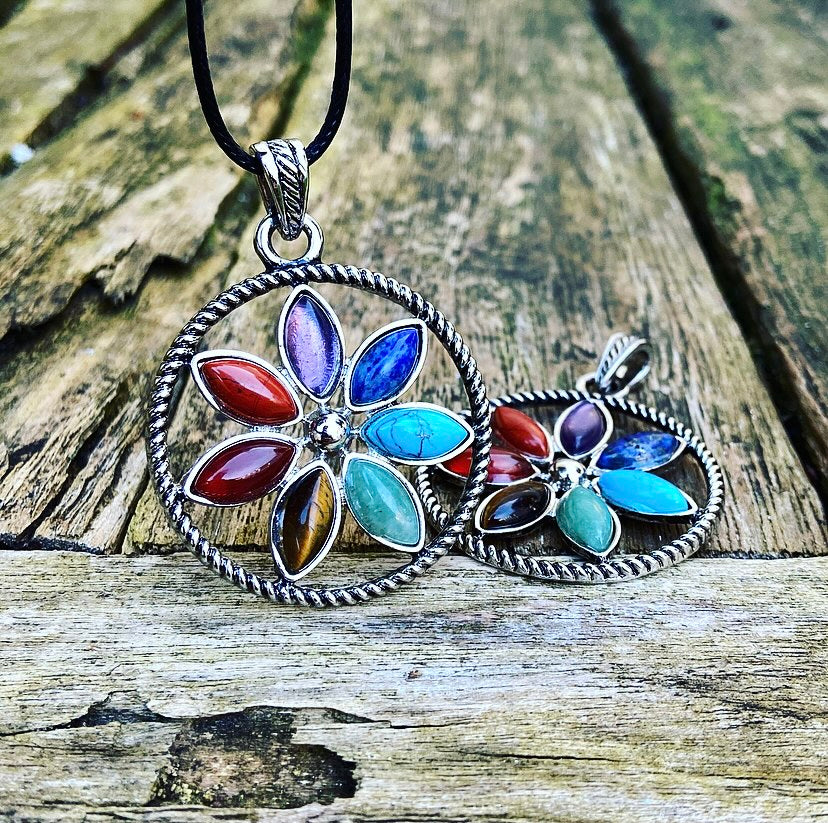 Chakra hanger "Het Levenswiel"