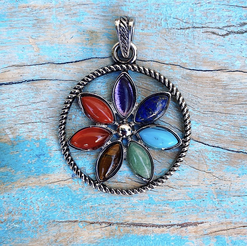 Chakra hanger "Het Levenswiel"