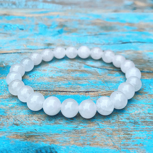 Selenitarmband "Schutzengel"