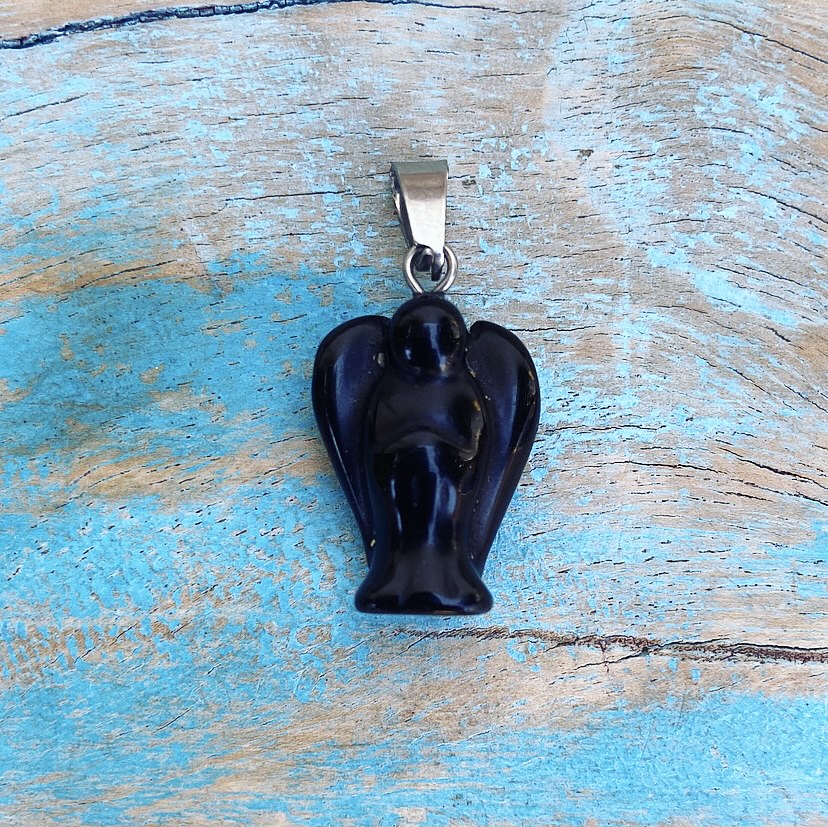 Engel aus Onyx „Weniger Stress“