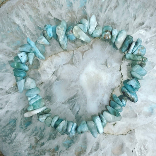 Larimar armband "Nieuwe Horizon"