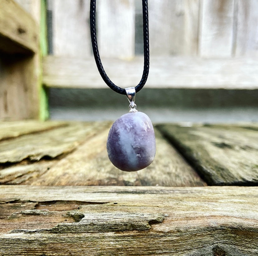 Red Tourmaline pendant "The Power of Ki"