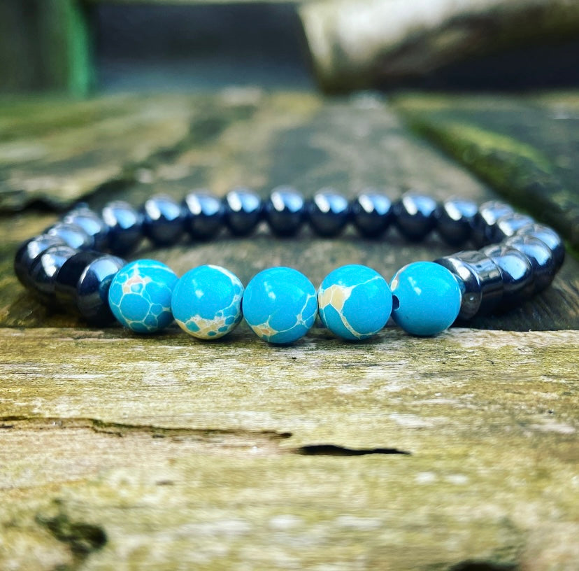 Hematiet Armband "Negatieve Energie Afvoeren"