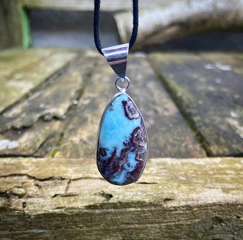 Larimar hanger "De Schat van Atlantis"
