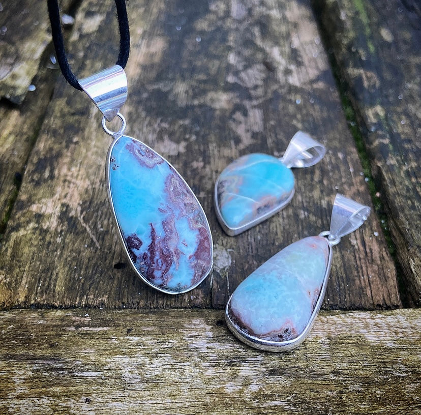 Larimar hanger "De Schat van Atlantis"