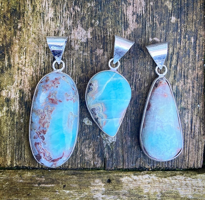 Larimar hanger "De Schat van Atlantis"