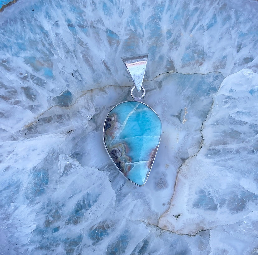 Larimar hanger "De Schat van Atlantis"