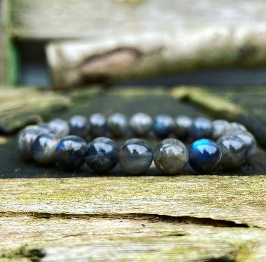 Labradoriet armband "De Dans van Aurora"