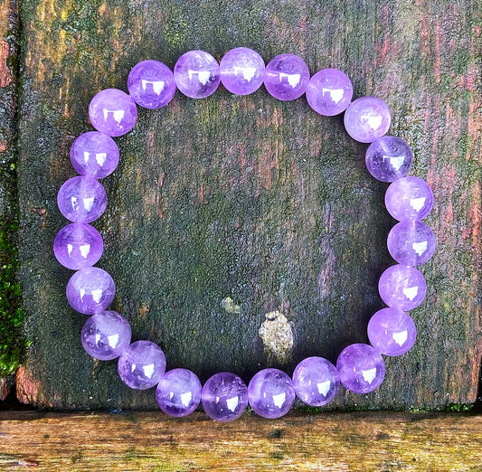 Amethist armband "Van Intellect naar Intuïtie"