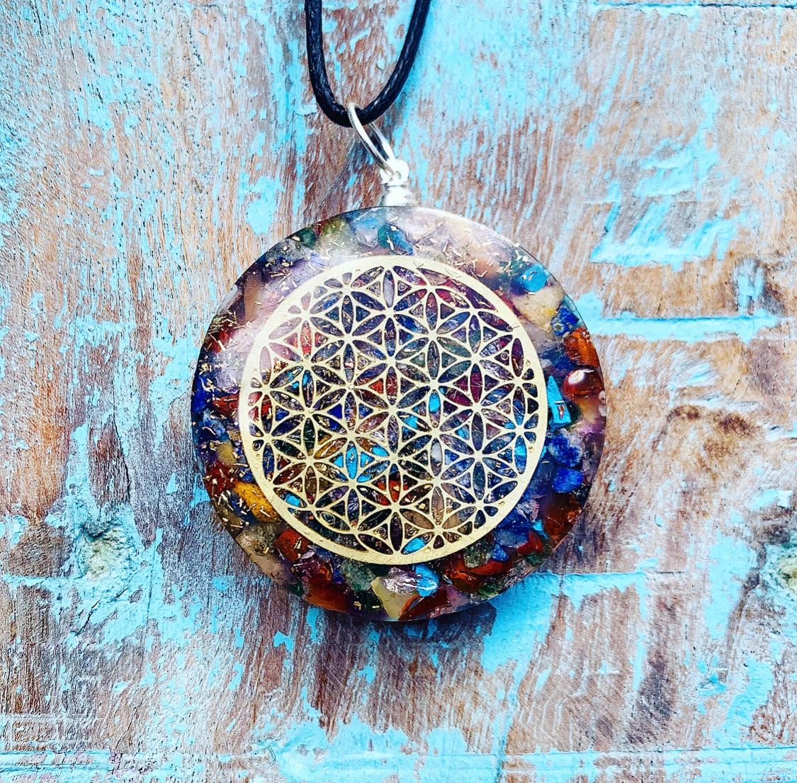 Orgon hanger met Chakra edelstenen "CRYSTAL BALANCE"