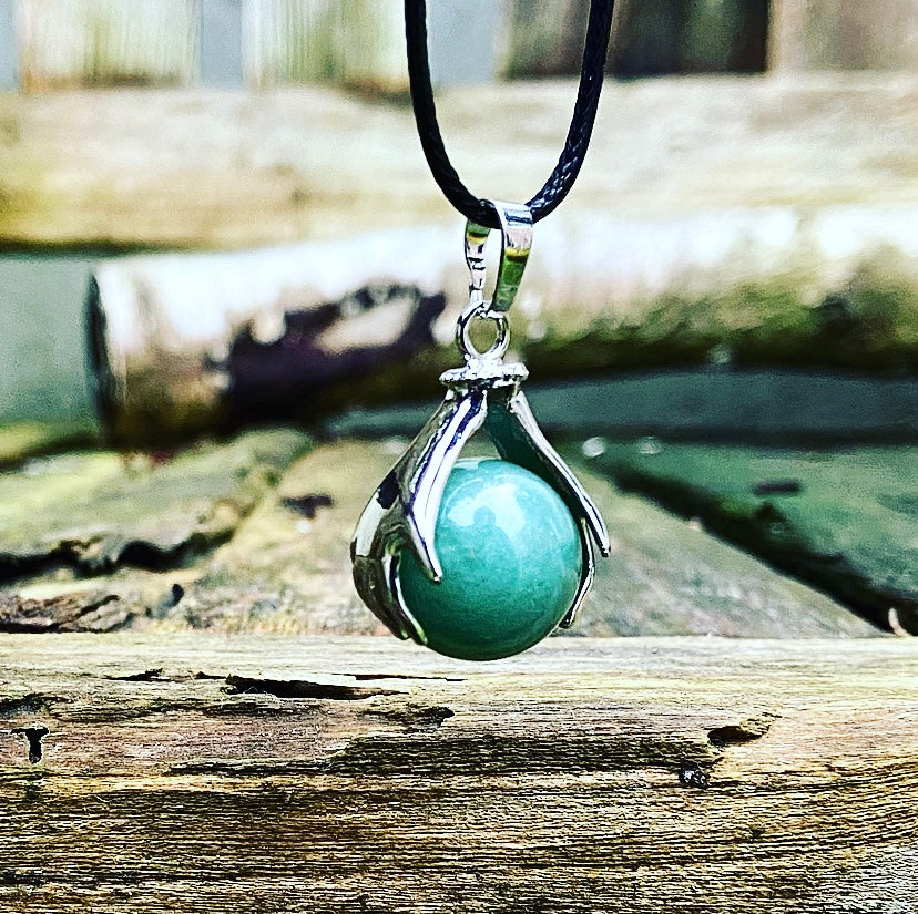 Healing Hands hanger Aventurijn "Positiviteit"
