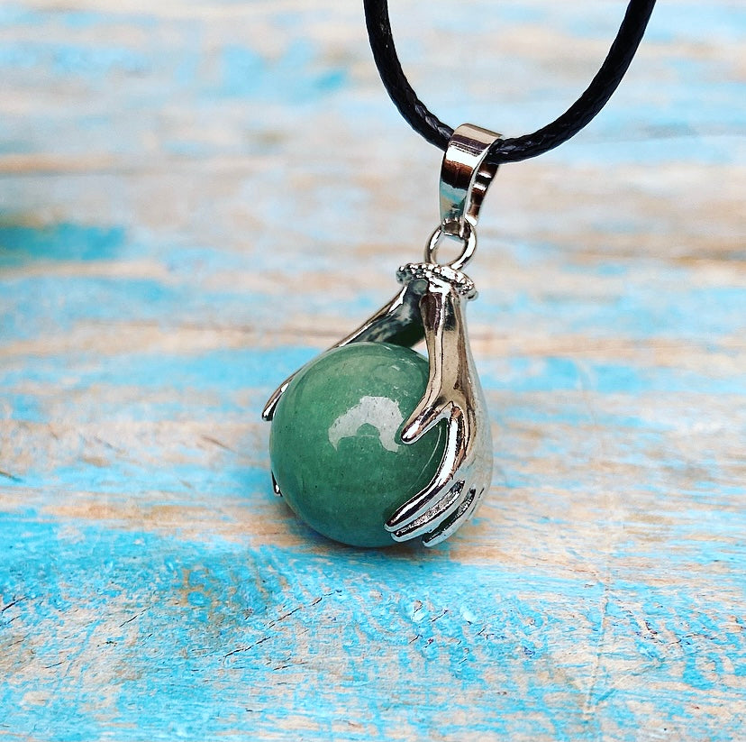 Healing Hands hanger Aventurijn "Positiviteit"