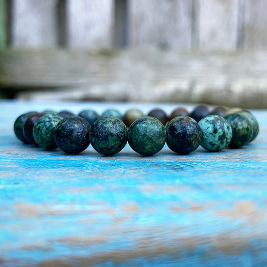 African Turquoise Bracelet "Soulmates"