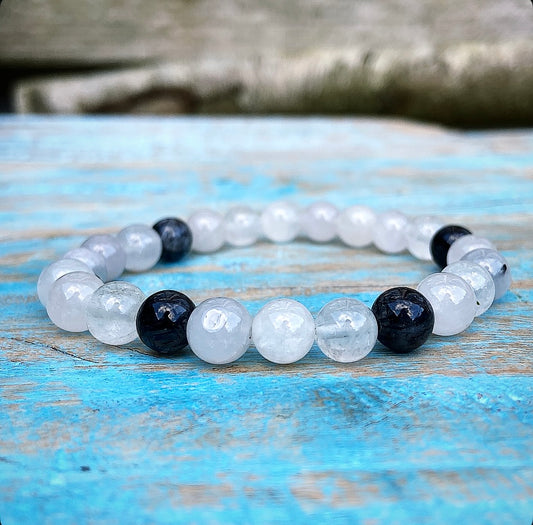 Toermalijn Kwarts Armband "Lichtwerk"