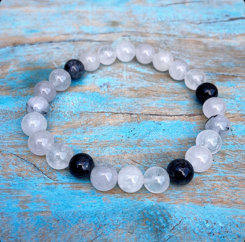 Toermalijn Kwarts Armband "Lichtwerk"