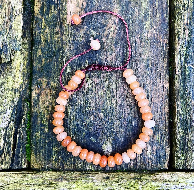 Karneol-Armband "I May Be There"