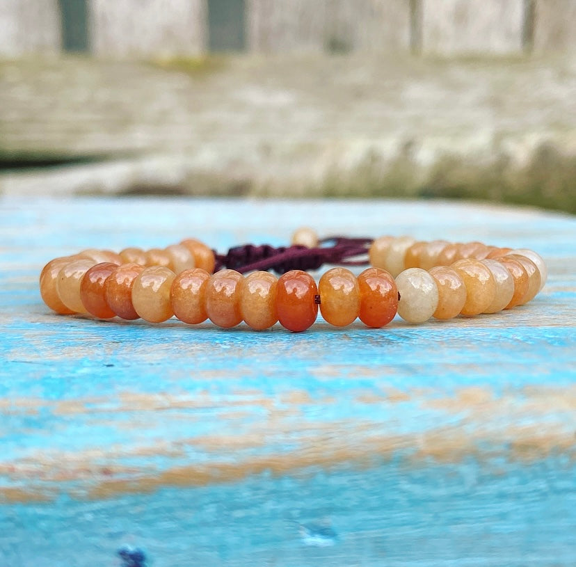 Karneol-Armband "I May Be There"