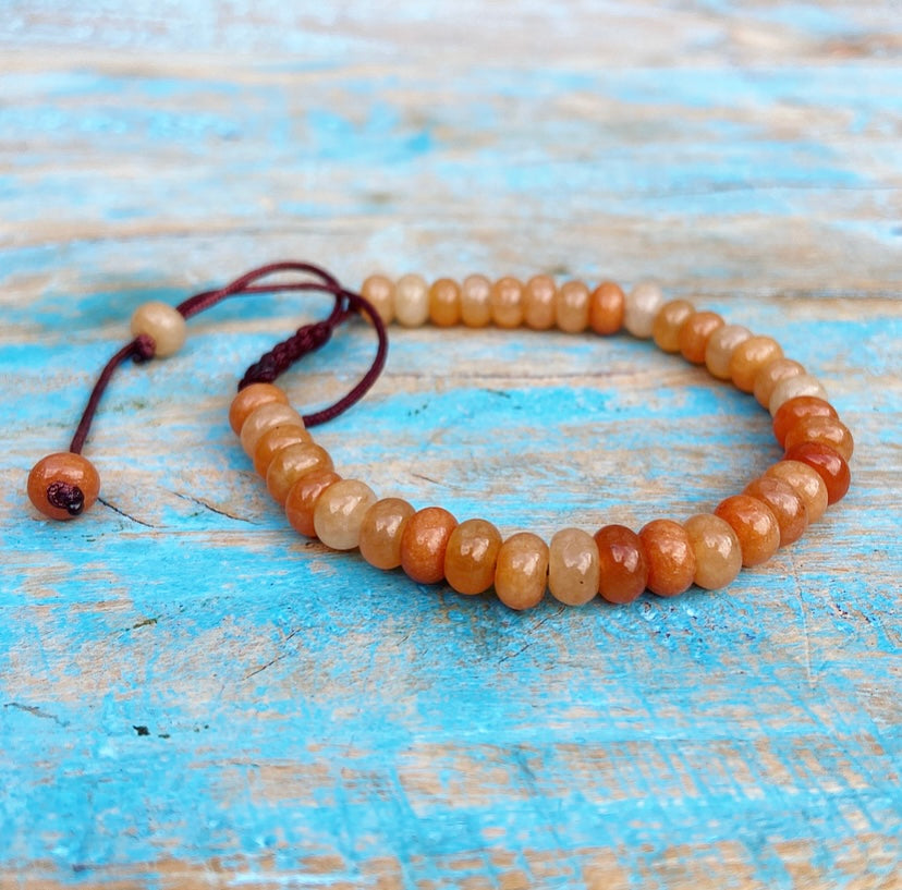 Karneol-Armband "I May Be There"