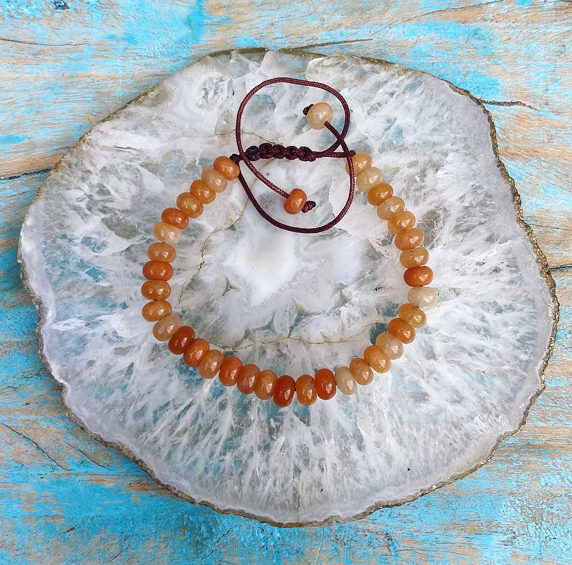 Karneol-Armband "I May Be There"