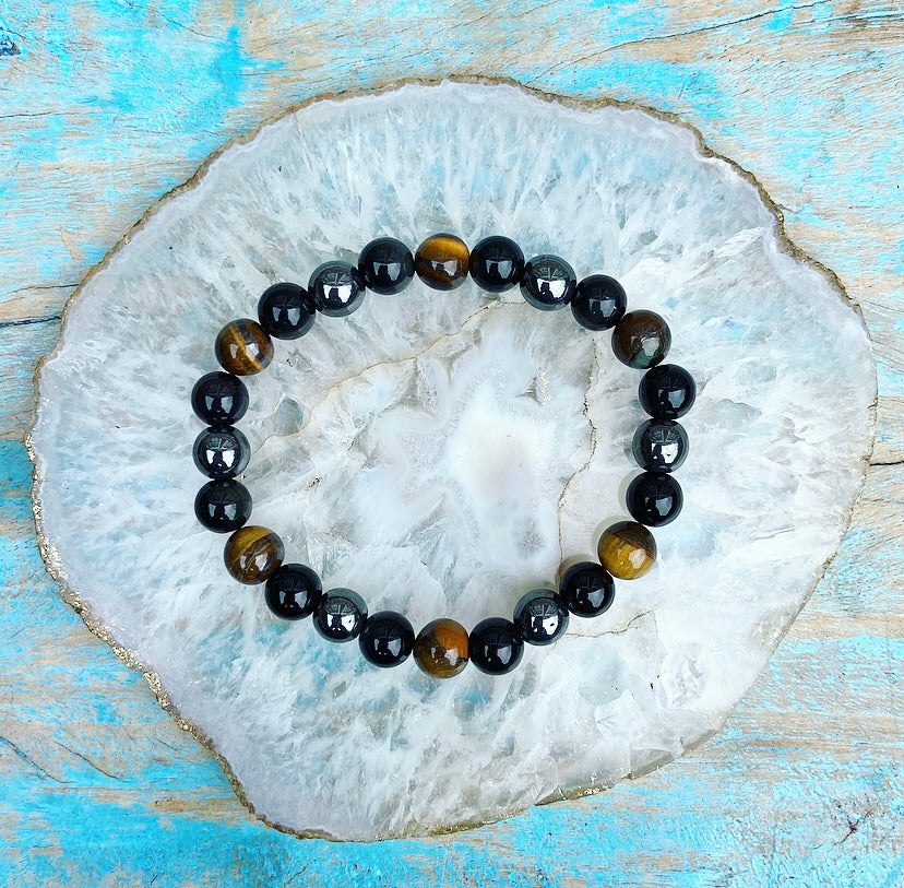 Edelstenen Mix Armband "Reiniging & Weerstand"