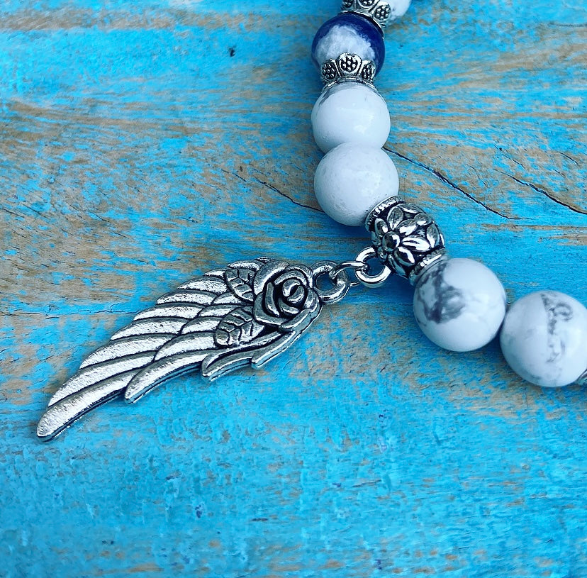 Lucky Charm Armband Sodaliet & Howliet "Trouw Zijn aan Jezelf"