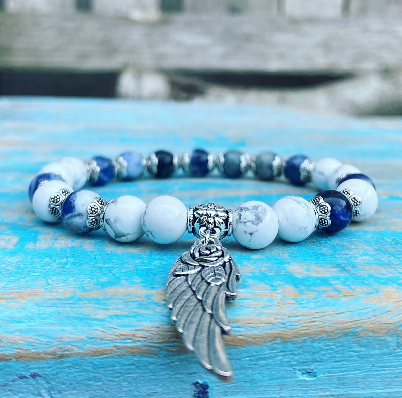 Lucky Charm Armband Sodaliet & Howliet "Trouw Zijn aan Jezelf"